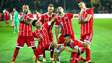 german super cup bayern munich beat dortmund  penalties  bag