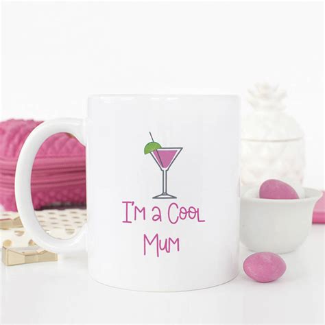 I M A Cool Mom Mum Cocktail Mug By Sarah Hurley