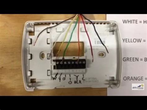 emerson thermostat wiring diagram easy wiring