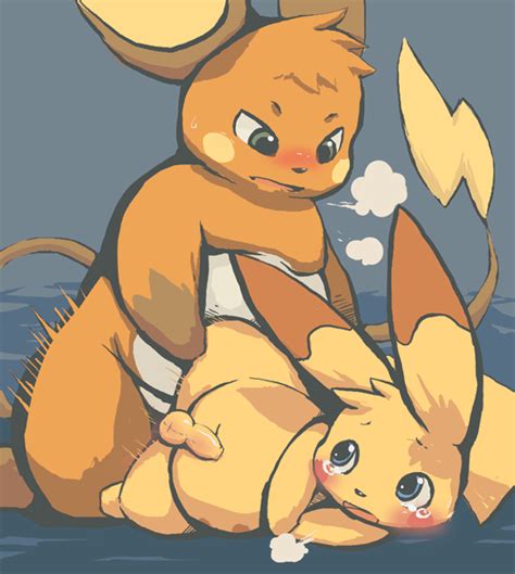 Mek Raichu And Pikachu Gay Raichu Art Sorted By