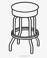 Stool Duck sketch template