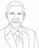 Obama Barack Drawing Coloring President Kidsplaycolor Outline Drawings Pages Kids Printable Simple Getdrawings Getcolorings History Color Choose Board Sketches Chic sketch template
