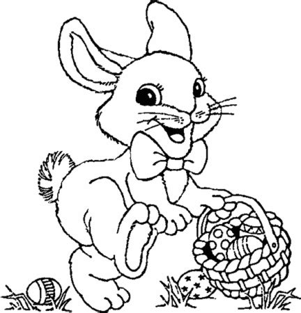 coloring pages  easter bunniesgif gif  pauljorg photobucket