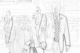 Trump Coloring President Pages Filminspector Donald Demonstrations He Downloadable Usually Generated Widespread Both Does sketch template