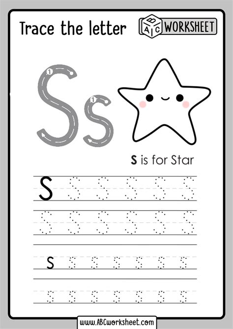 alphabet letters tracing worksheets