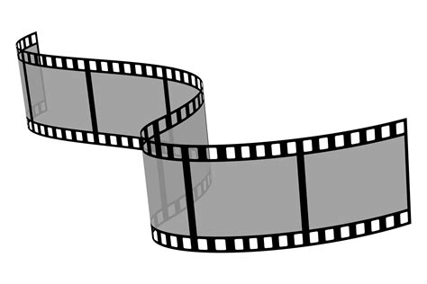 cinema tape negative roll waving  grafica  microvectorone