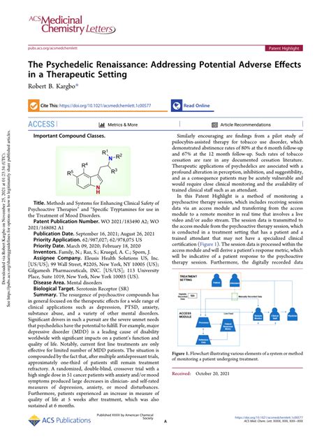 pdf the psychedelic renaissance addressing potential adverse effects