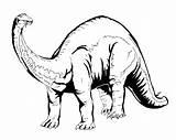 Dinosaur Coloring Pages Printable Kids Dinosaurs Color sketch template