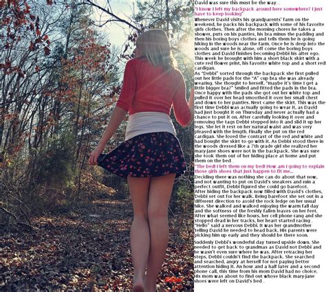 Pg Rated Tg Captions Lost In The Woods