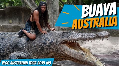ngeri banget buaya di australia uyeeevlog australian tour eps 8 youtube