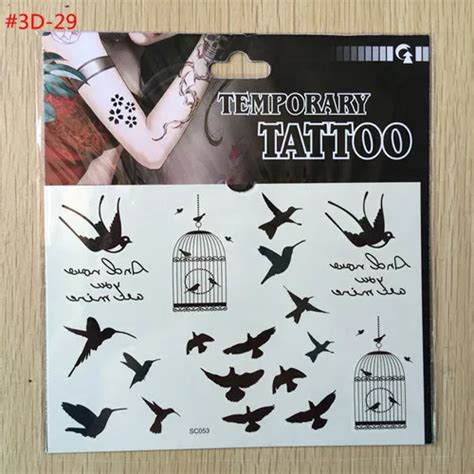2015 Water Transfer Flash Fake Tattoo Sticker Sex Products Waterproof