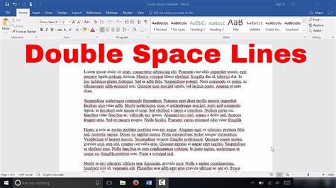 double spaced essay libreoffice    double space text