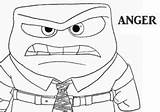 Inside Anger sketch template