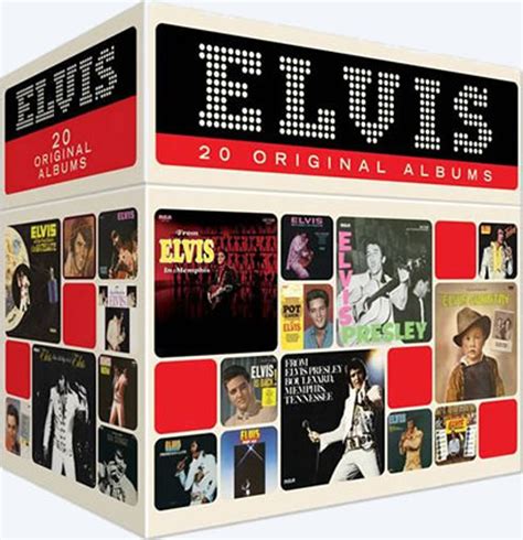The Perfect Elvis Presley Collection 20 Album Cd Box Set Elvis Presley