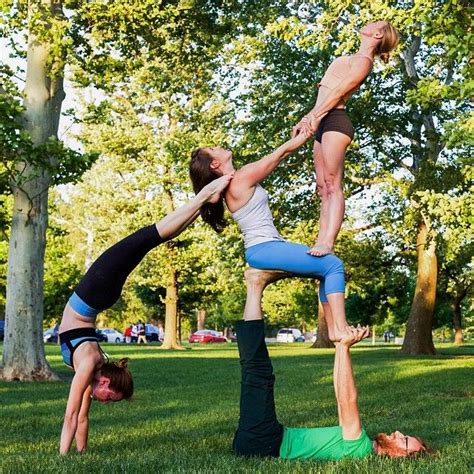 person yoga poses     partners hosh yoga