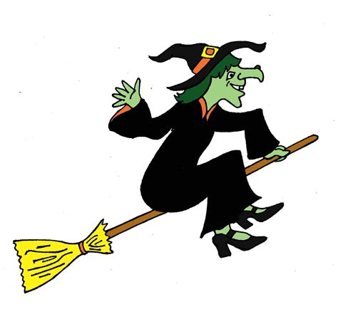 witch clipart cartoon flying pictures  cliparts pub