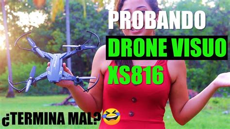 resena drone visuo xs es seguro comprar  drone en aliexpress youtube