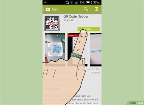 een qr code scannen  stappen met afbeeldingen wikihow