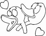 Coloring Pages Drawings Ducks Fall Color sketch template