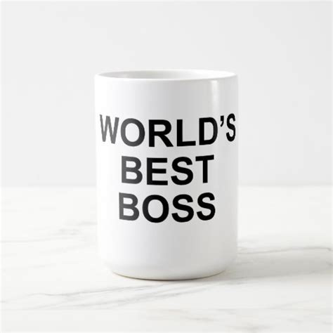 Worlds Best Boss Mug Zazzle