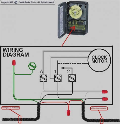 lighting contactor wiring diagram  photocell metal halide ballast