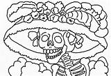 Catrina Coloring Pages Getcolorings sketch template