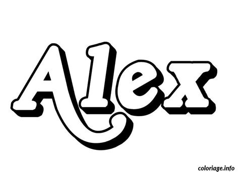 alex coloring page coloring pages