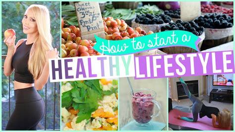 tips for starting a healthy lifestyle youtube
