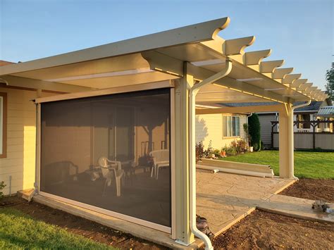 create   outdoor living space  precision patio covers thurstontalk