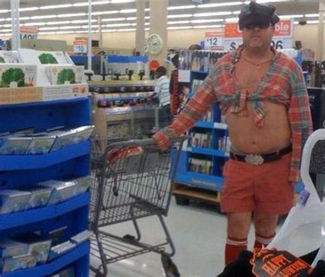 Funny Weird People Walmart Shopping Spotted Pics Images 19 Mojly