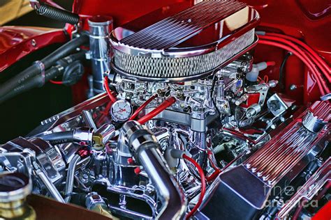 chromed engine photograph  randy harris fine art america