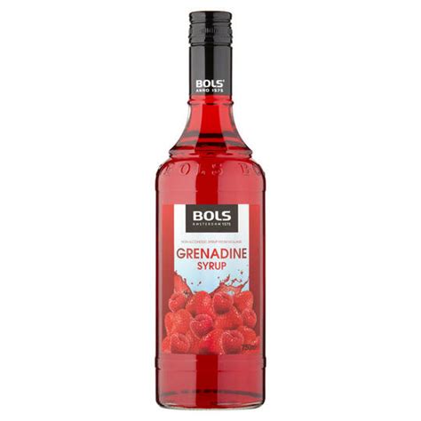 bols grenadine syrup cl spirits pre mixed iceland foods