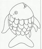 Fish Coloring Preschool Printable Pages Animals Crafts sketch template