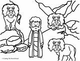 Daniel Den Lions Coloring Lion Pages Sunday Drawing Activity Bible Kids School Clipart Preschool Colour Activities Stories Craftingthewordofgod Story Para sketch template