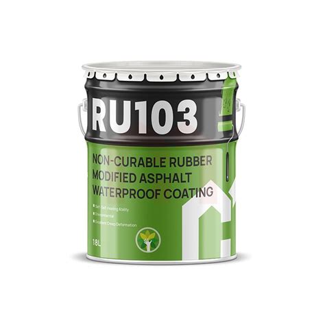 curing rubber asphalt waterproof coating