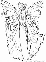 Coloring Fairy Fairies Feen Colorare Hadas Dibujos Disegni Ausmalen Mcfaddell Phee Colora Elfen Dover Mandalas Meerjungfrauen Fata Mermaid Faerie Malvorlagen sketch template