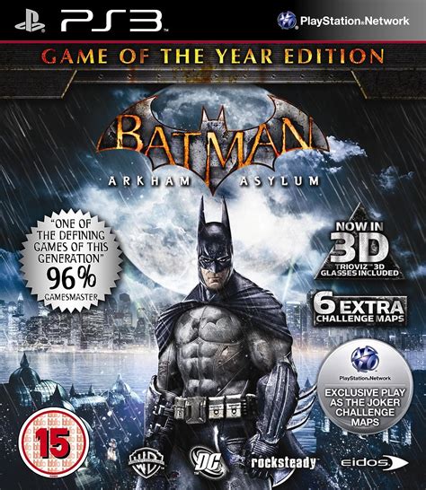 batman arkham asylum game   year ps amazoncouk pc