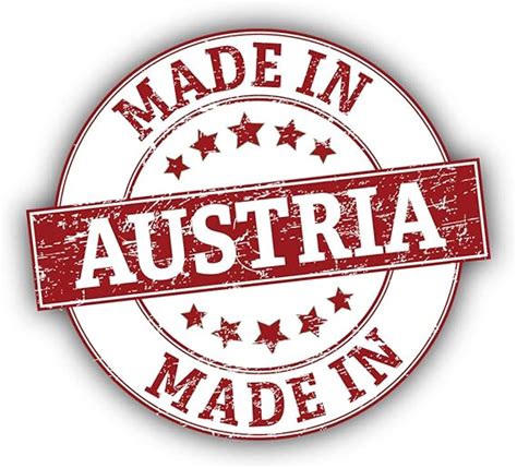 austria grunge emblem  adhesive sticker car window bumper vinyl decal amazonco