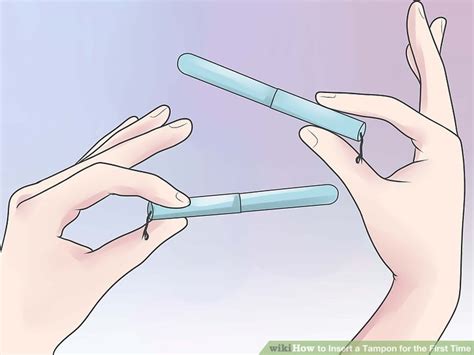 How To Insert A Tampon For The First Time With Pictures