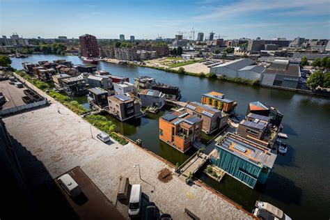 floating netherlands village  tackle city density challenges world economic forum