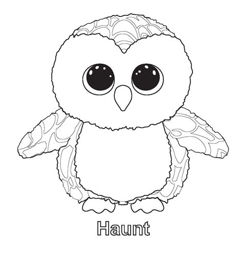 ty beanie babies coloring pages  getdrawings