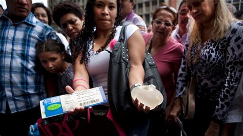 venezuelans fearful of leaking pip breast implants fox news