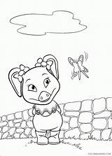 Coloring Pages Winks Jakers Piggley Adventures Coloring4free Printable sketch template
