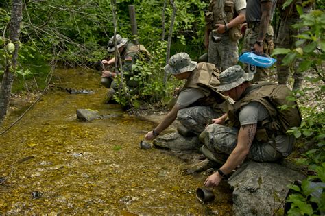 confidence gained  sere combat survival training air mobility command display