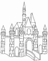 Schloss Zum Ausmalbild sketch template