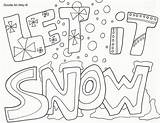 Coloring Winter Pages Snow Christmas Plow Cute Color Sheets Doodle Wonderland Crayola Printable Let Printables Hephaestus Alley Kids Getcolorings Globe sketch template