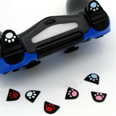 Silicone Cat Paw L2 R2 Trigger Buttons Sticker Cover Case