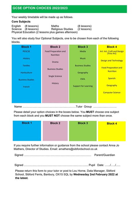 gcse options booklet   perseschool issuu vrogueco