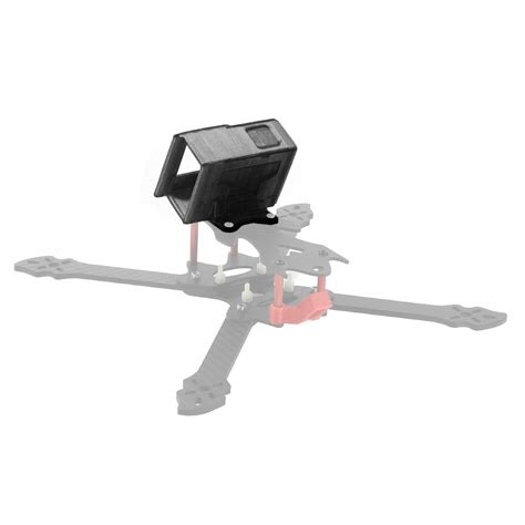 gopro  action camera mount  degree inclined base holder tpu  rc drone racing aircraft