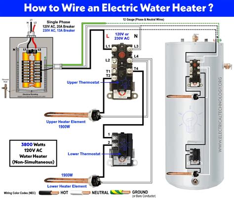 general electric water heaters wiring schematics